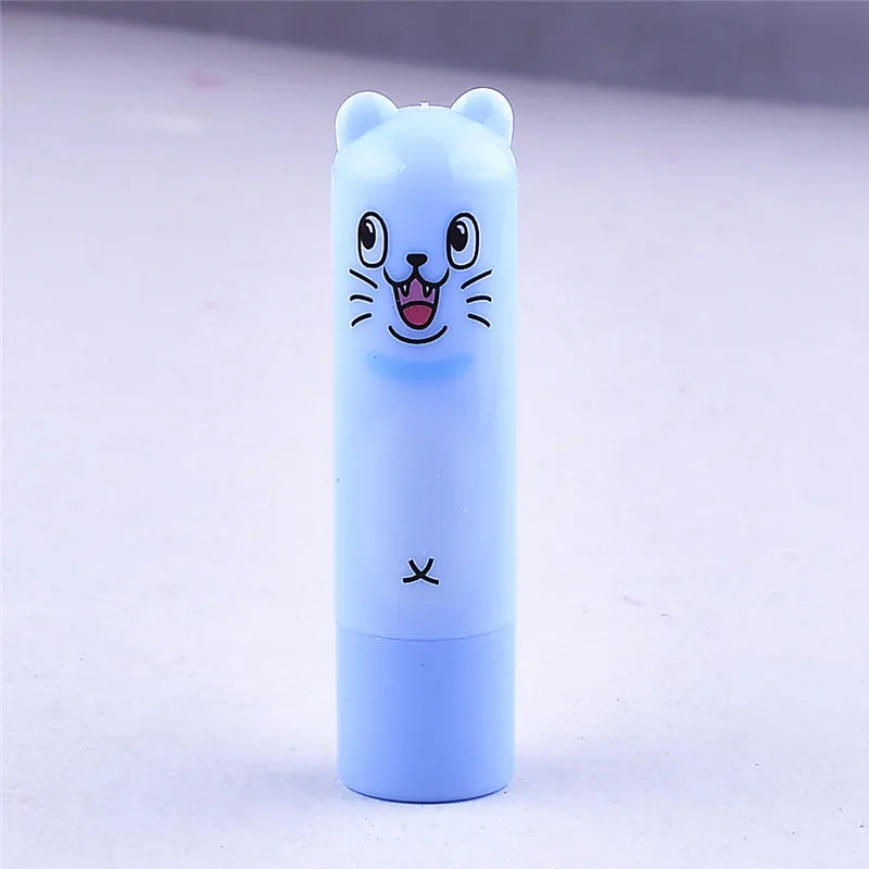 New Makeup Moisturizing Colourless Lip Balm Natural Plant Sphere Lip Gloss Fruit Embellish lipstick Cute smile face Makeup