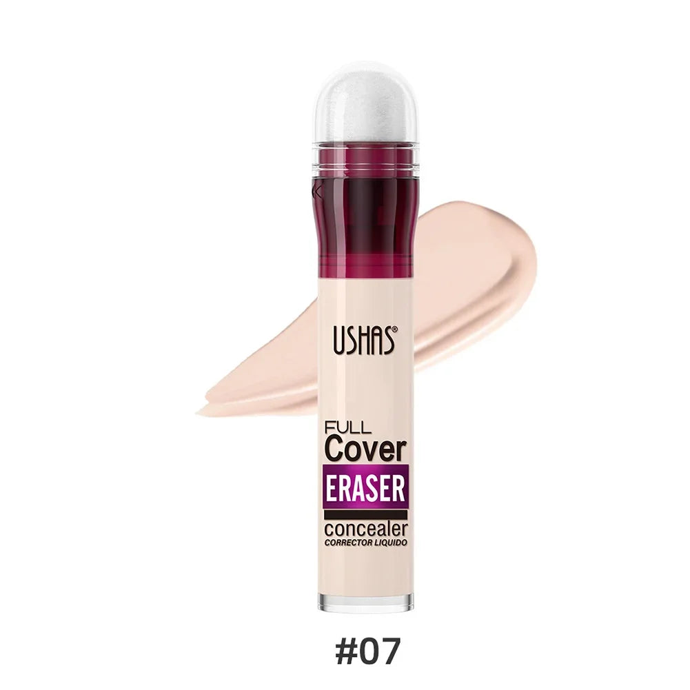 Full Cover Eraser Concealer Corrector Liquid 24h Lasting Makeup Waterproof Foundation Efficient Moisturizing Korean Shadows