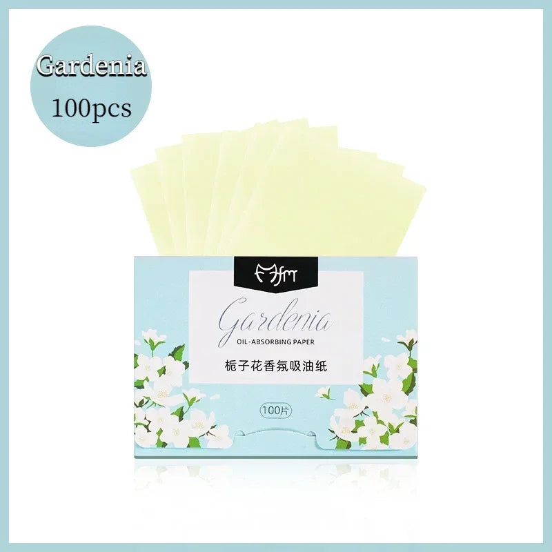 100pcs/set Facial Oil Blotting Paper Matte Face Wipes Oil Control Oil-absorbing Face Cleaning Beauty Makeup Tools Accessories