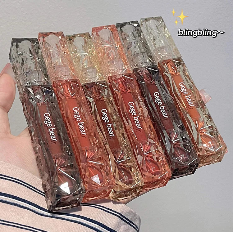 Gege Bear Crystal Mirror Water Lipgloss Hydrating And Ultra-Moisturizing High Shine Glossy Lip Tint Fuller Your Lips