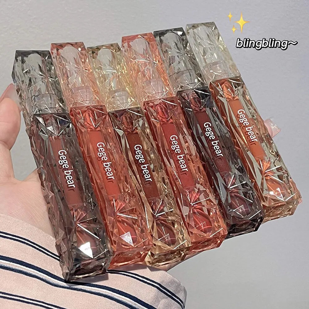 Gege Bear Crystal Mirror Water Lipgloss Hydrating And Ultra-Moisturizing High Shine Glossy Lip Tint Fuller Your Lips