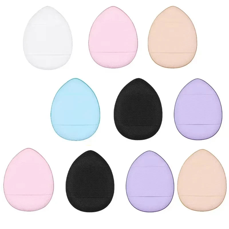 3/10pcs Mini Size Professional Cosmetic Cushion Puff Concealer Foundation Detail Puff Finger Puff Set Makeup Sponge Beauty Tool