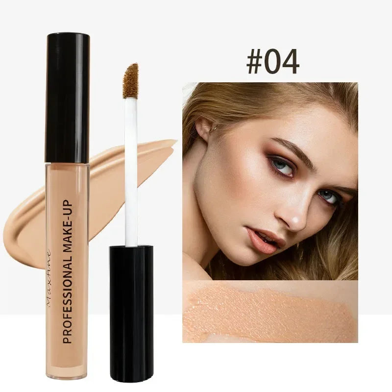 Waterproof Concealer Pen Full Coverage Cover Dark Circles Acne Pores Concealer Pen Matte Foundation Cream Facial Makeup Cosmetic