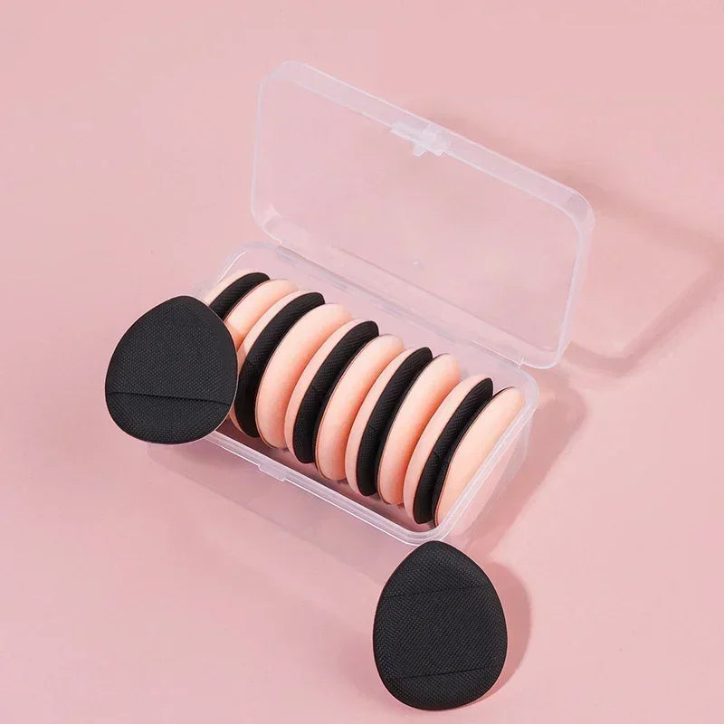 3/10pcs Mini Size Professional Cosmetic Cushion Puff Concealer Foundation Detail Puff Finger Puff Set Makeup Sponge Beauty Tool