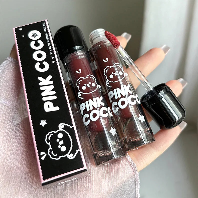 Punk Juice Red Lipgloss Black Mirror Glass Water Light Clear Lip Glaze Waterproof Non Stick Liquid Lipstick Nude Lip Tint Makeup