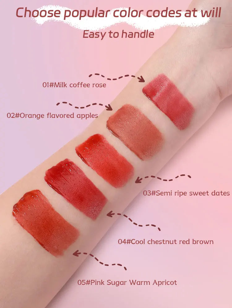 Lip Gloss Long-lasting Moisturizing Waterproof Mirror Glass Is Not Easy To Fade Silk Mist Soft Gloss Lip Gloss Cosmetics