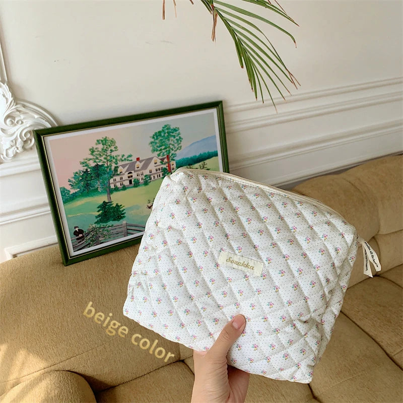 Large Capacity Women's Cosmetic Bags Cases Casual Ladies Small Storage Bag with Zipper Female Travel Clutch Bag Small Handbags