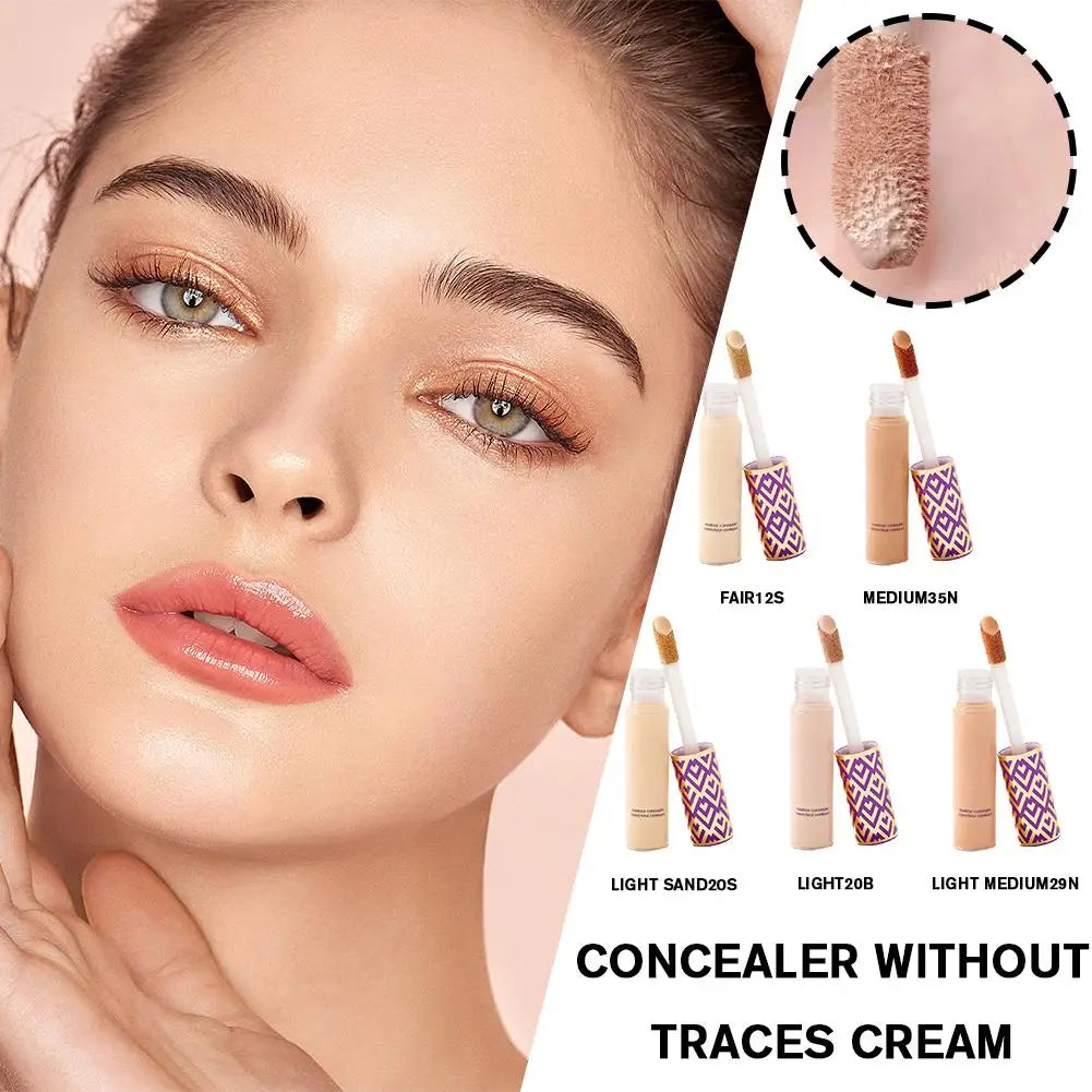 10ml Liquid Concealer Dark Circle Acne Mark Spot Overspread Foundation Skin Tone Repair Oil Control Concealer Facial Primer