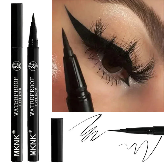 Quick-dry Eyeliner Pencil Makeup Long Lasting Smooth Matte Eye Liner Waterproof Anti Smudge Liquid Eyeliner Pen Eyes Cosmetics