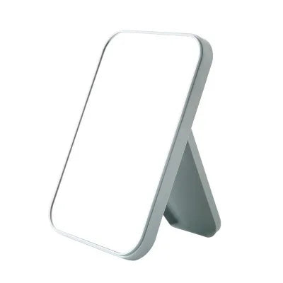 Small Folding Makeup Mirror Portable Makeup Mirror Student Dormitory Desktop Desktop Small Mirror Wholesale Square Mirrors