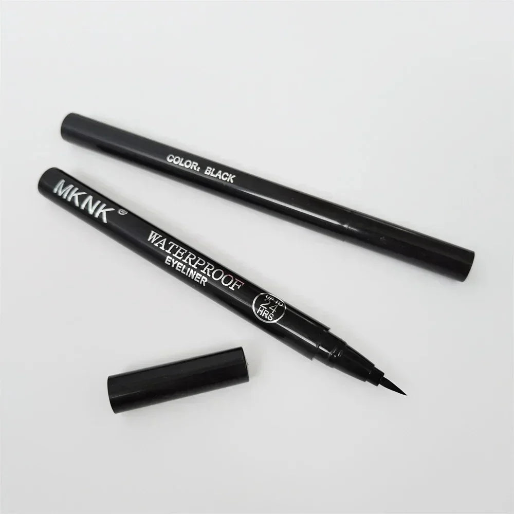 Quick-dry Eyeliner Pencil Makeup Long Lasting Smooth Matte Eye Liner Waterproof Anti Smudge Liquid Eyeliner Pen Eyes Cosmetics