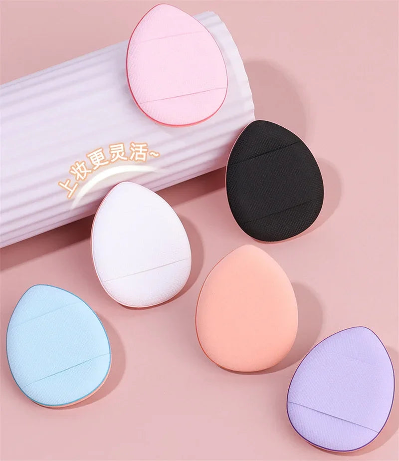 3/10pcs Mini Size Professional Cosmetic Cushion Puff Concealer Foundation Detail Puff Finger Puff Set Makeup Sponge Beauty Tool