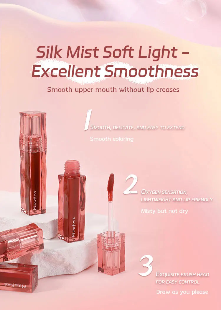 Lip Gloss Long-lasting Moisturizing Waterproof Mirror Glass Is Not Easy To Fade Silk Mist Soft Gloss Lip Gloss Cosmetics