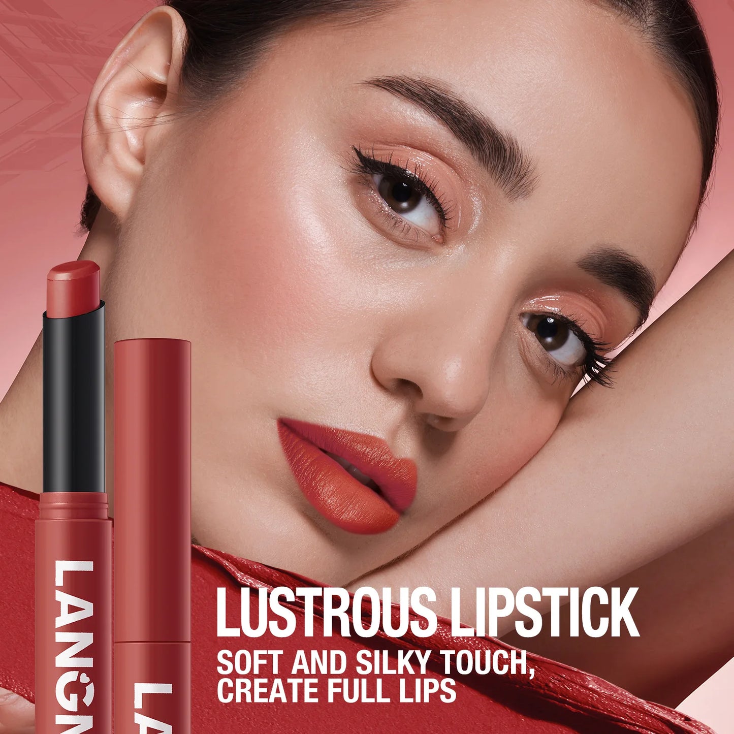 LANGMANNI 12 Color Matte Lipstick Soft Silky Texture Quick Dry Waterproof Long Lasting Non Fading Fashion Hot Sales Lipstick 2g